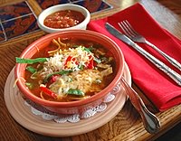 chicken tortilla soup photo